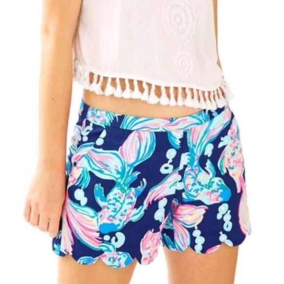 NWOT LILY PULITZER Magnolia Shorts Going Coastal Size 0 - Picture 2 of 4